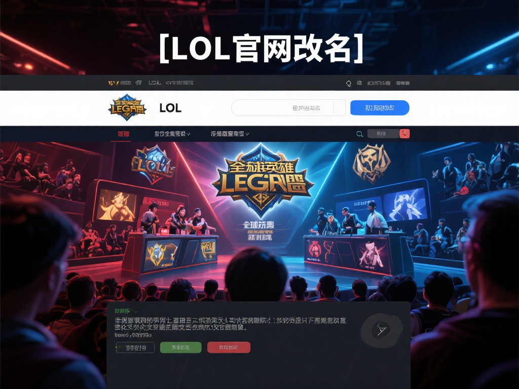 LOL官网更名是否会对赛事直播计划产生影响？